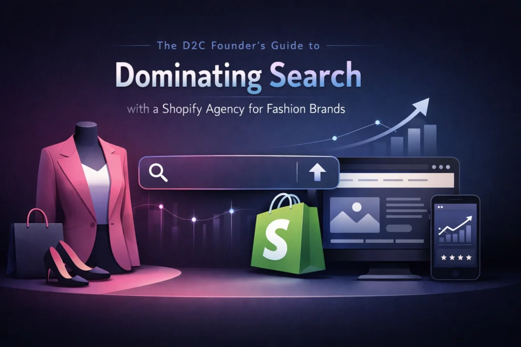 The D2C Founder’s Guide to Dominating Search with a Shopify Agency for Fashion Brands