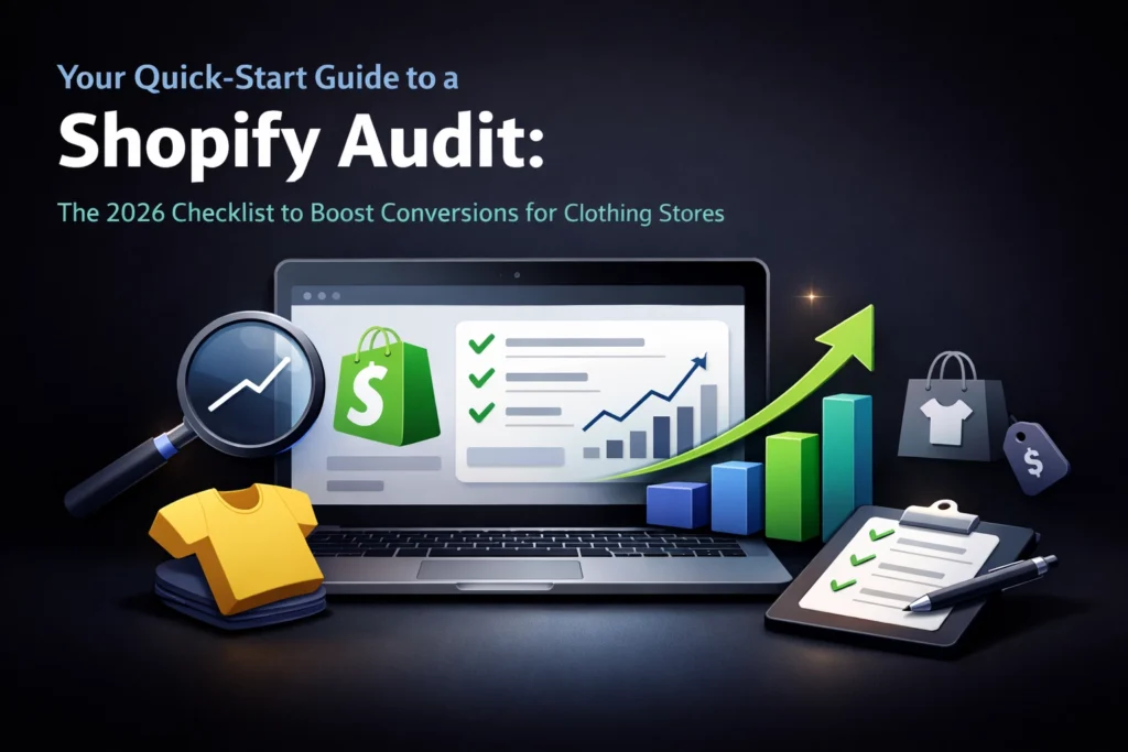 Your Quick-Start Guide to a Shopify Audit: The 2026 Checklist to Boost Conversions for Clothing Stores