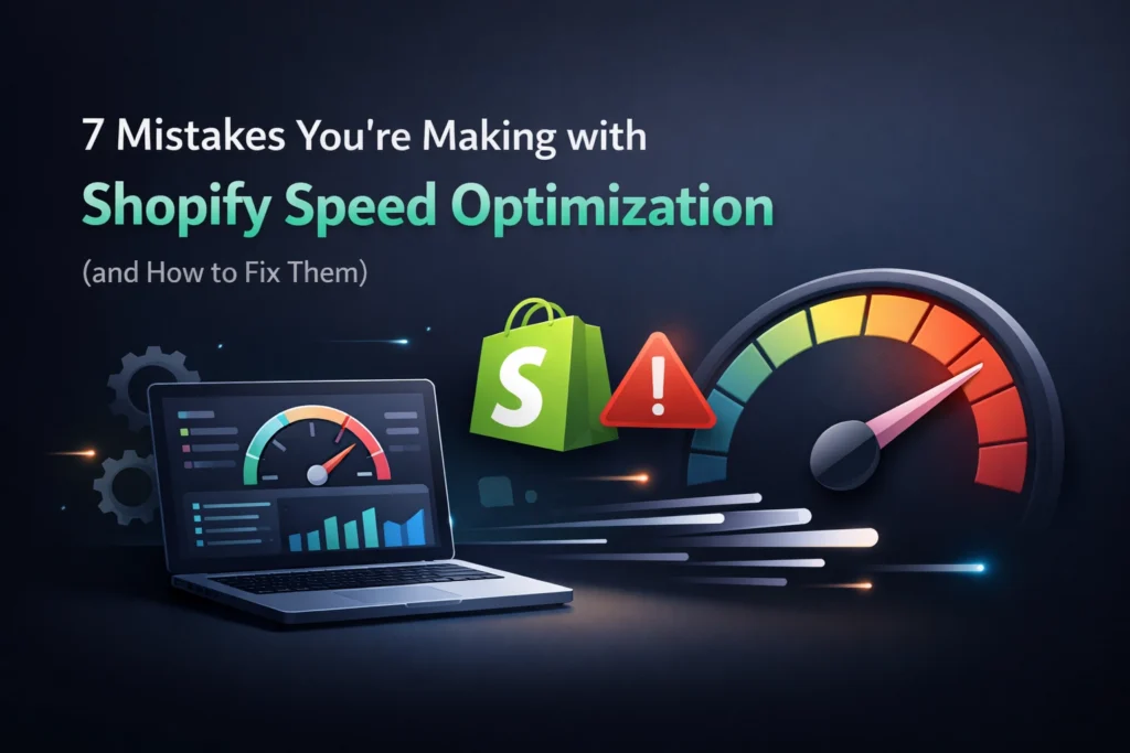 7 Mistakes You’re Making with Shopify Speed Optimization (and How to Fix Them)